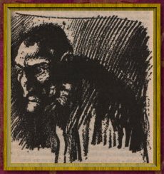 Flay; drawing by Mervyn Peake